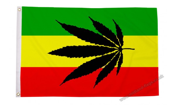 Cannabis Reggae Flag